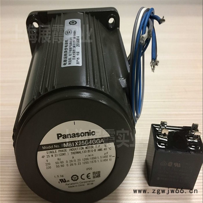 上海供应【M81X25G4GGA 松下感应异步电机 调速马达】图1