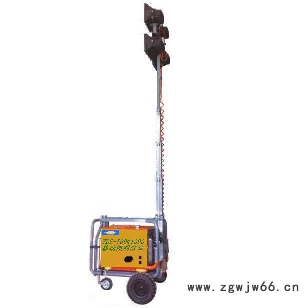 【天阳】进口汽柴油小型发电机带灯照明便携移动式发电机灯塔全方位泛光灯图2