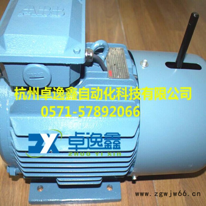 ABB机械设备用电动机 浙江ABB变频调速制动刹车电机MQAEJ80M4B 0.75KW4级B3卧式 行业图2