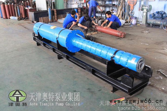 井用潜水泵厂家_400立方流量深井潜水泵_电机时间长稳定图3