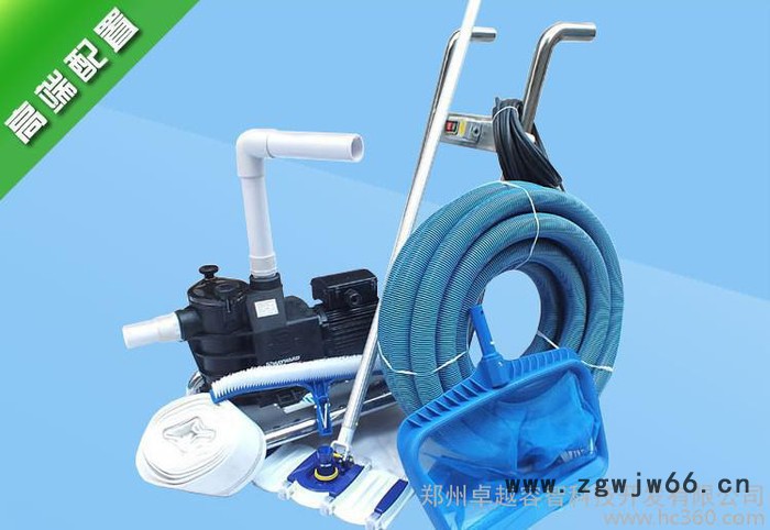 泳池清洁设备进口电机高配半自动手动吸污机清洗机吸污机图2
