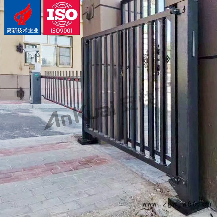 安快智能通道门人行通道广告门进口平移门电机通道门小区疏散通道门图3