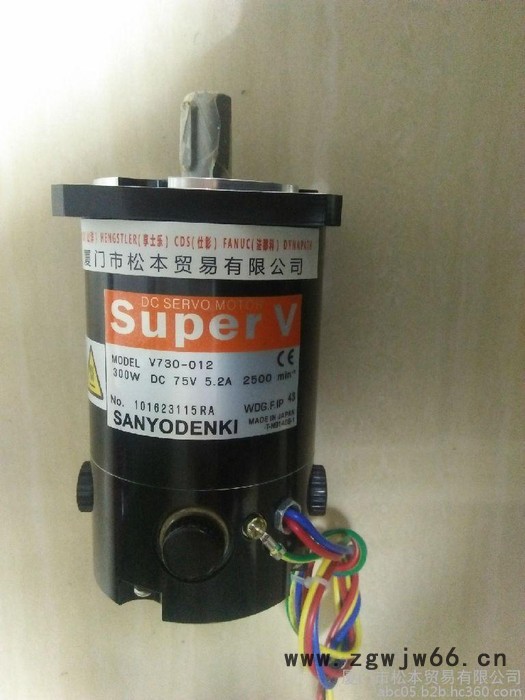 SANYO 三洋直流电机V730-012SANYODENKI DC SERVOMOTOR山洋直流伺服电机V730-012图2