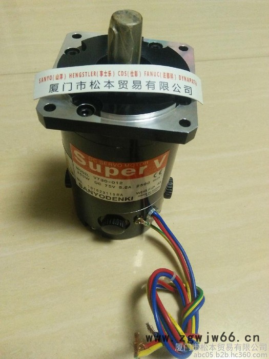 SANYO 三洋直流电机V730-012SANYODENKI DC SERVOMOTOR山洋直流伺服电机V730-012图4