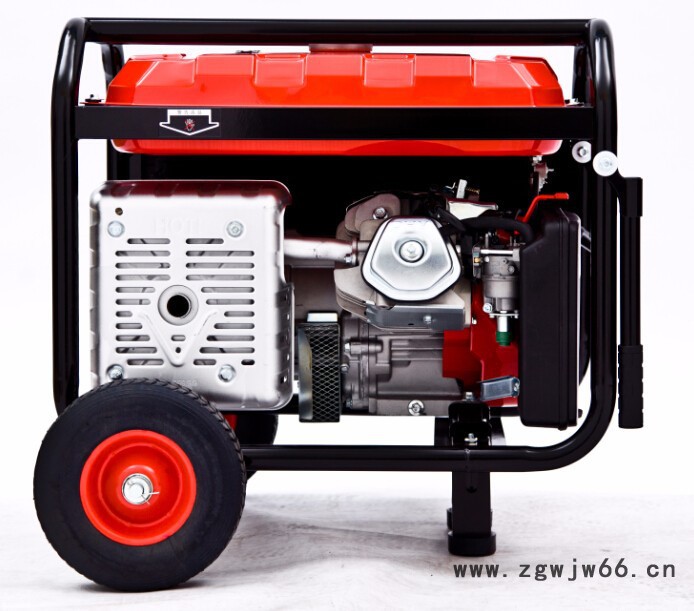 5KW房车专用电启动380V开架式汽油发电机图3