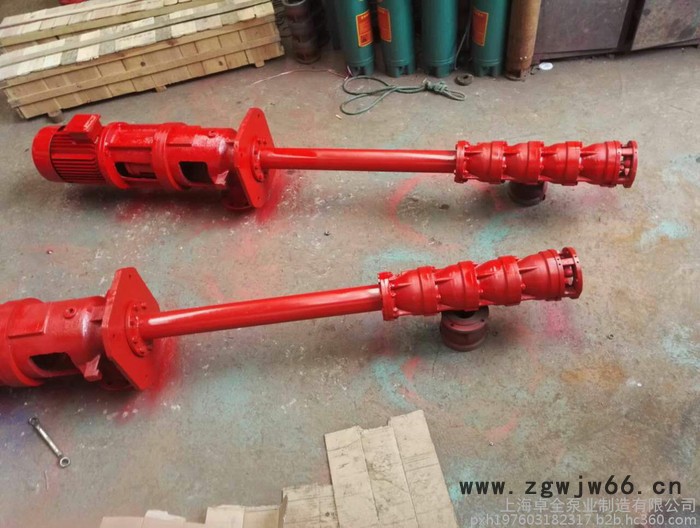 敦煌干式电机深井消防泵 卓全长轴轴流消火栓泵批发 生产长轴消防泵厂家