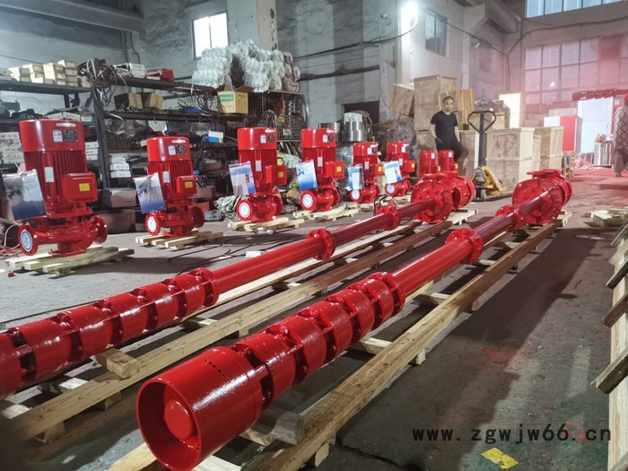 敦煌干式电机深井消防泵 卓全长轴轴流消火栓泵批发 生产长轴消防泵厂家图8