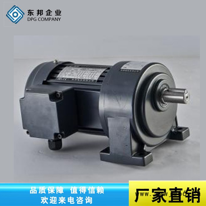 帝匹基/DPG22轴 0.2KW三相异步电机电动机减速电机生产厂家图1