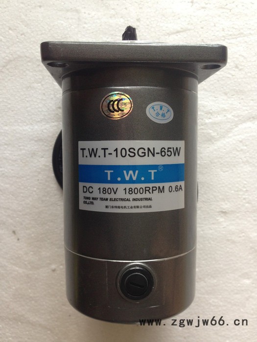 供应TWT10SGN-65W-180V、5GN120K TWT直流电机图4