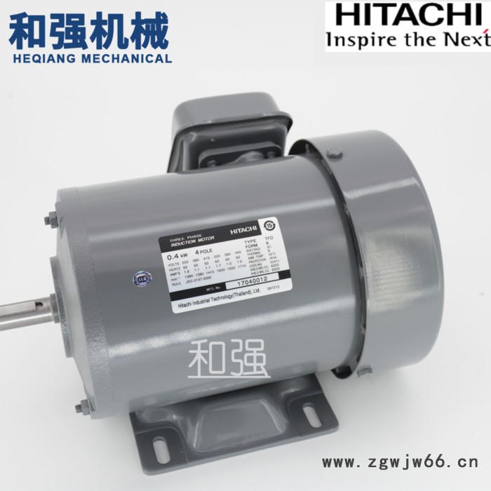 日立电机TFO-K 4P 0.75KW TFO-K 4P 1.5KW 三相电机 日立马达 原装进口图5