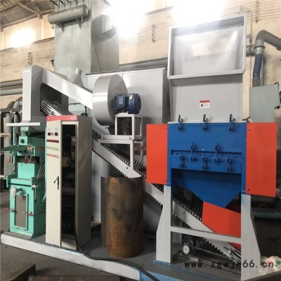 购买小型杂线铜米机 进口铜米破碎机 废旧电机转子铜米机 郑州湿式型铜米机