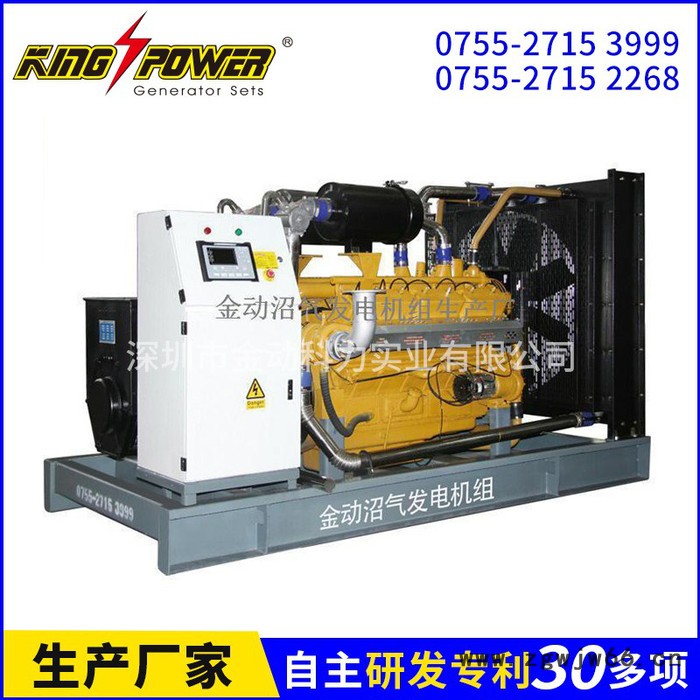 厂家供应 进口KPC250NG    500KW天燃气发电机组沼气发电机组   康明斯煤层气发电机组图2