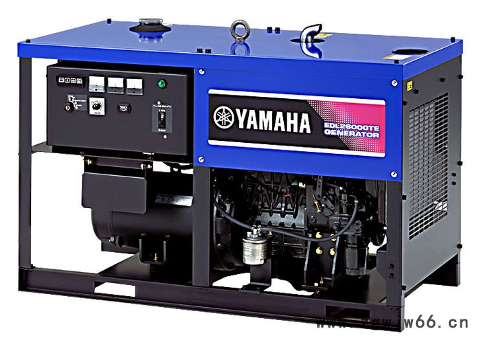 Yamaha/雅马哈 日本进口雅马哈 柴油发电机组 三相额定功率21KVA 型号EDL26000TE