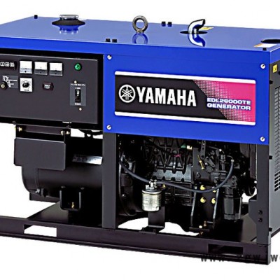 Yamaha/雅马哈 日本进口雅马哈 柴油发电机组 三相额定功率21KVA 型号EDL26000TE