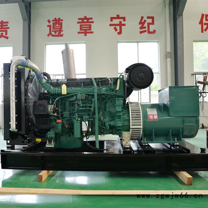 300kw柴油发电机组 沃尔沃300千瓦进口无刷发电机 沃尔沃发电机 发电机组图2
