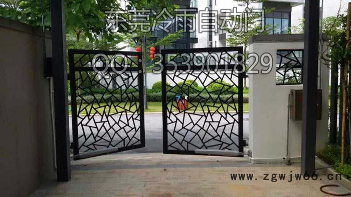 进口品质直臂螺杆式电动门闭门器 遥控大门平开门电机 围墙大门电动开门机开门机厂家图3