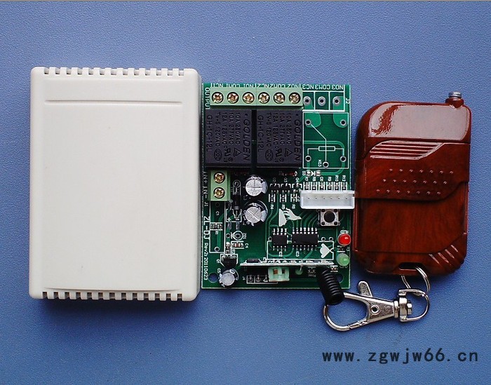 供应12伏双限位直流电机正反转控制器，无线遥控限位开关图3