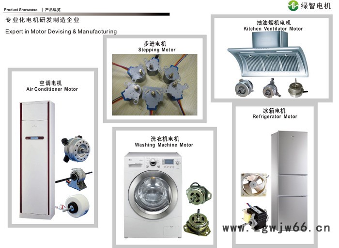 佛山南海绿智电机（志高空调电机厂） 单相异步电机