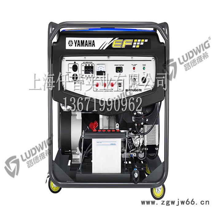 原装进口雅马哈EF17000TE三相静音380V电启动汽油发电机组15KVA 雅马哈15KW发电机图3