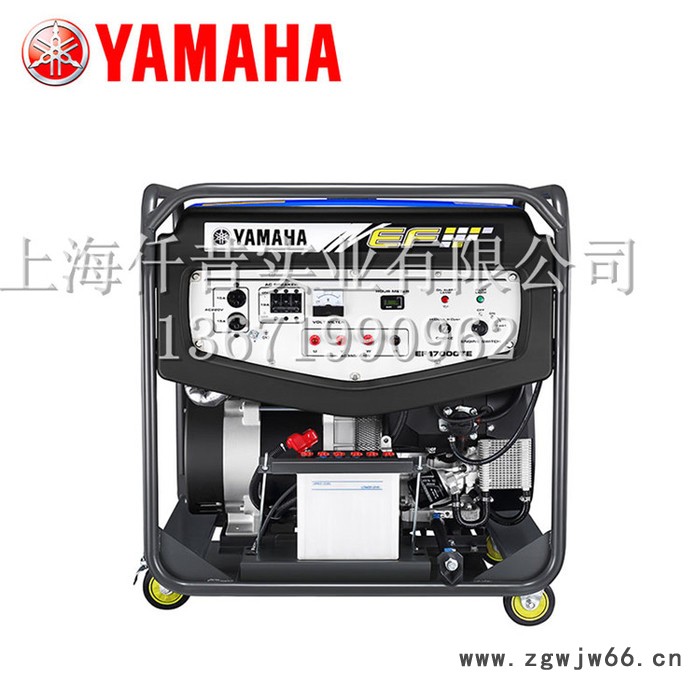 原装进口雅马哈EF17000TE三相静音380V电启动汽油发电机组15KVA 雅马哈15KW发电机图2