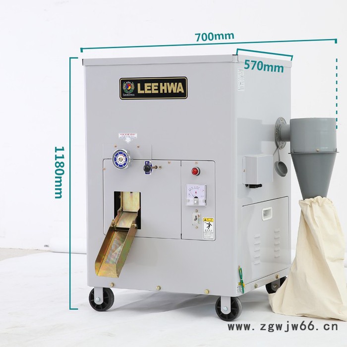 青岛LEEHWA原装整机进口  含双电机 碾米机大米加工设备商用碾米机图6