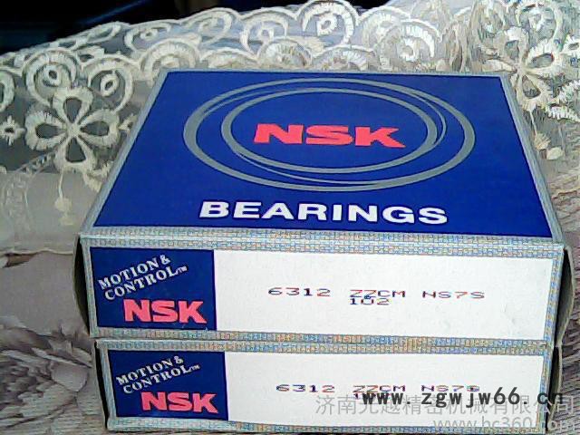 日本NSK轴承 6312 ZZ DDU 进口深沟球轴承 高速电机专用轴承 品质保证图2