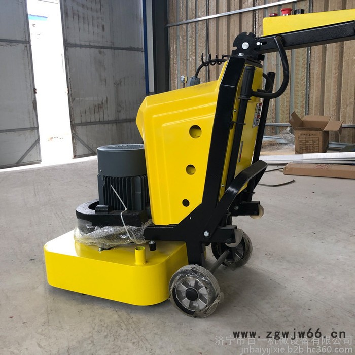 济宁百一700型地坪研磨机 进口电机多功能打磨机图3