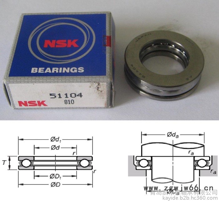 枣庄发电机轴承批发价格 NN3076K/P52W33轴承供应商NSK进口单列圆柱滚子轴承报价商图2