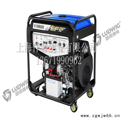 原装进口雅马哈EF13500TE三相380V电启动静音汽油发电机组125KVA 雅马哈12KW发电机
