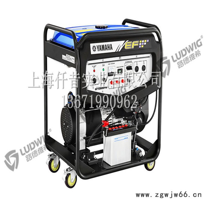 原装进口雅马哈EF13500TE三相380V电启动静音汽油发电机组125KVA 雅马哈12KW发电机图4