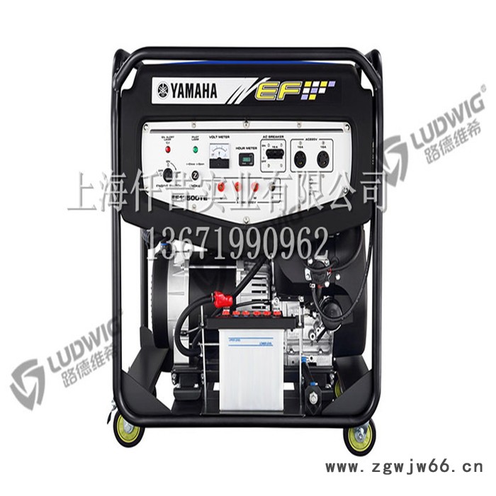 原装进口雅马哈EF13500TE三相380V电启动静音汽油发电机组125KVA 雅马哈12KW发电机图3