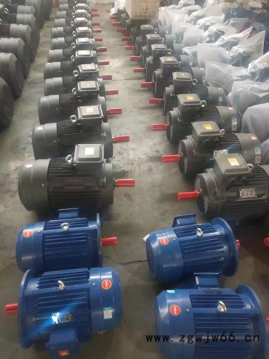 九派通YE3-90L 三相异步电机 2.2KW2级 超高效节能电机 厂家直供 国标纯铜图3