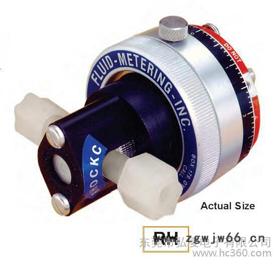 美国FMI微量可调节计量泵高精度流量可调节可配步进及直流电机图2