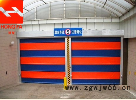 佛山快速堆积门进口电机自动洗车房快速门新概念图4