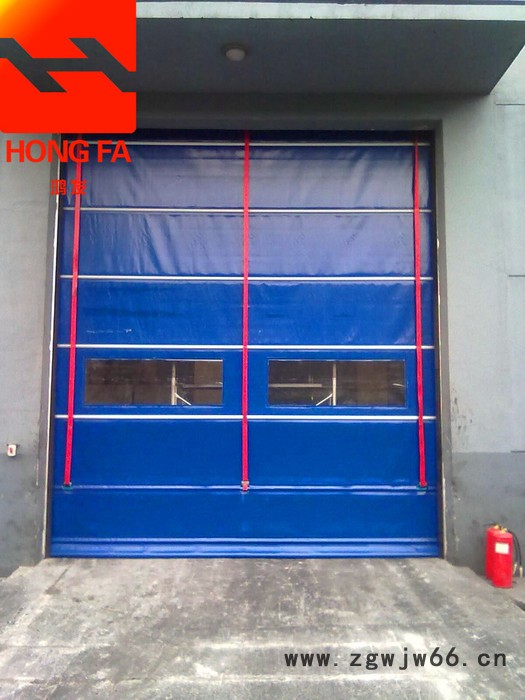 佛山快速堆积门进口电机自动洗车房快速门新概念图2