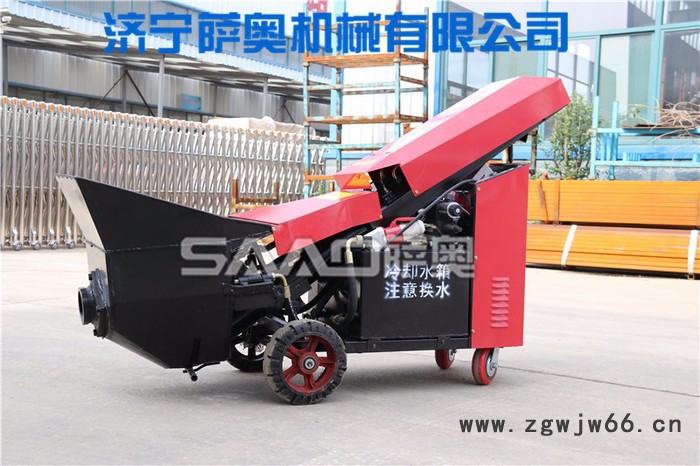 5.5KW进口电机混凝土浇筑泵 液压操作细石浇筑泵使用寿命长图4