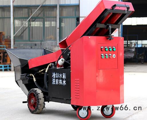 5.5KW进口电机混凝土浇筑泵 液压操作细石浇筑泵使用寿命长图2