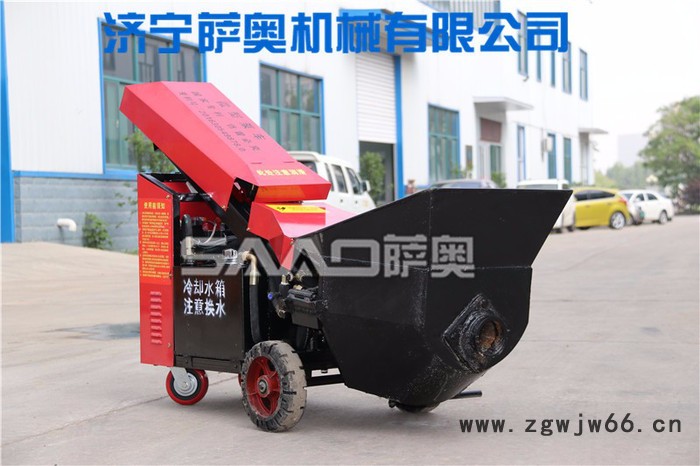 5.5KW进口电机混凝土浇筑泵 液压操作细石浇筑泵使用寿命长图3
