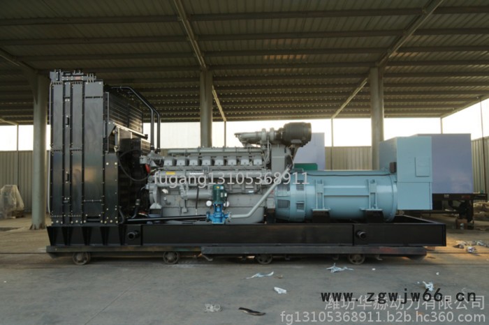 1200kw柴油发电机组 进口德国奔驰12V4000G23R全铜无刷发电机组图4
