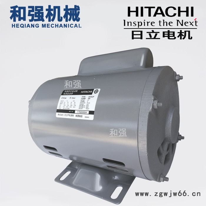 日立单相电机日立电机 EFNOU-KR 200W 4P 110V/220V 泰国进口日立马达图2