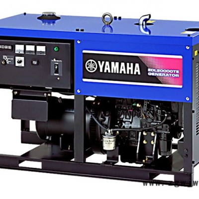 Yamaha/雅马哈 日本进口雅马哈 柴油发电机组 三相额定功率15KVA EDL20000TE