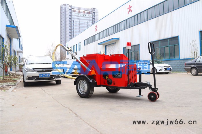 进口品牌意大利汽油发电机拖挂式沥青灌缝机图3