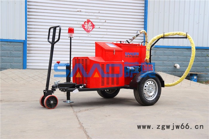 进口品牌意大利汽油发电机拖挂式沥青灌缝机图1