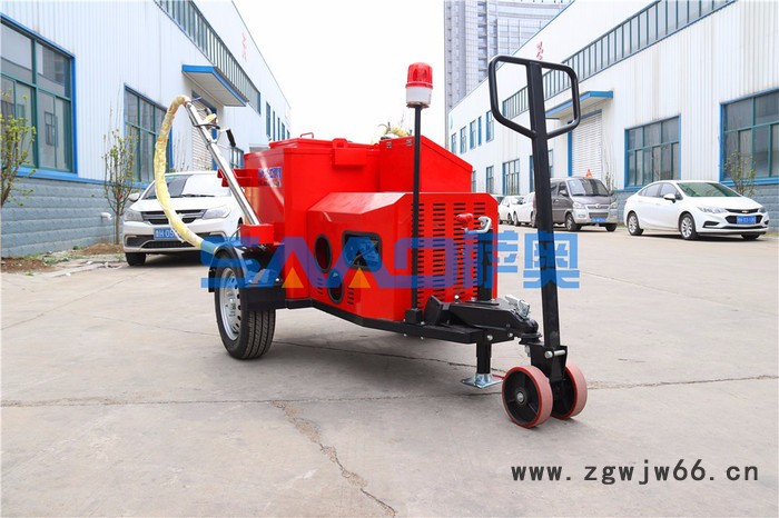 进口品牌意大利汽油发电机拖挂式沥青灌缝机图5