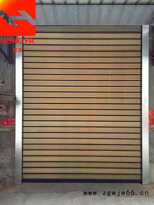 厦门硬质门快速门SEW进口电机日本三菱控制箱内填充骨架图2