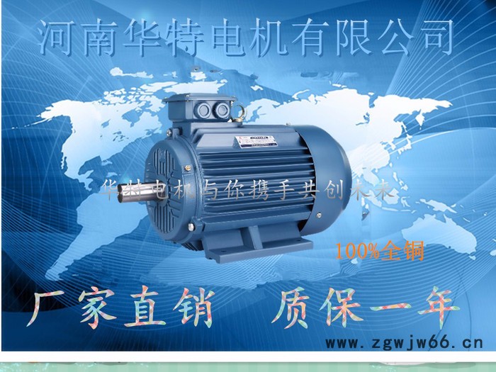 华特Y系列三相异步电机Y-90L-2级2.2kw