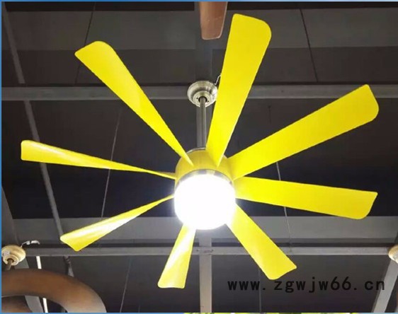 工业大吊扇灯风扇灯变频直流电机带灯led遥控餐厅风扇吊灯简约图3