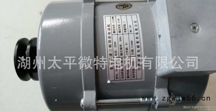 直销湖州太平微特电机YVP90-6B三相异步电机/马达图2