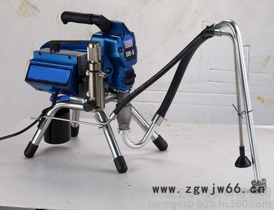 通山T500无气喷涂机 采用大功率直流无刷电机，功率更加强劲，使用寿命大幅延长图2