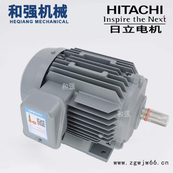销售原装日立三相异步电机TFO-KK 5.5KW 24P/6P 卧式电机 大功率 18.5KW日立电机图3